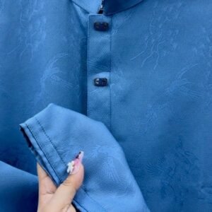 Alternative view of Pakistani Laxury Jacquard Print fabric