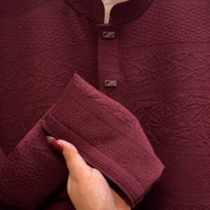 Alternative view of chinese soft popcorn fabric #BP802