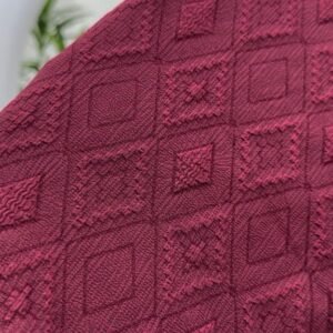 Alternative view of Chinese soft popcorn fabric #BP869