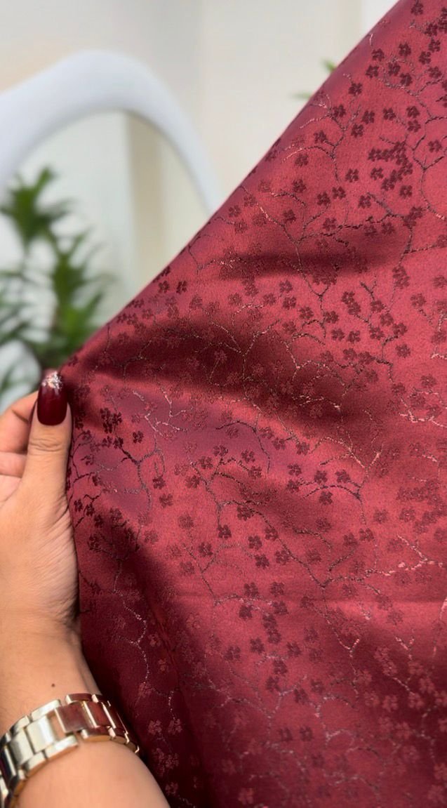 Pakistani katan fabric VIP#BP894 - Image 4