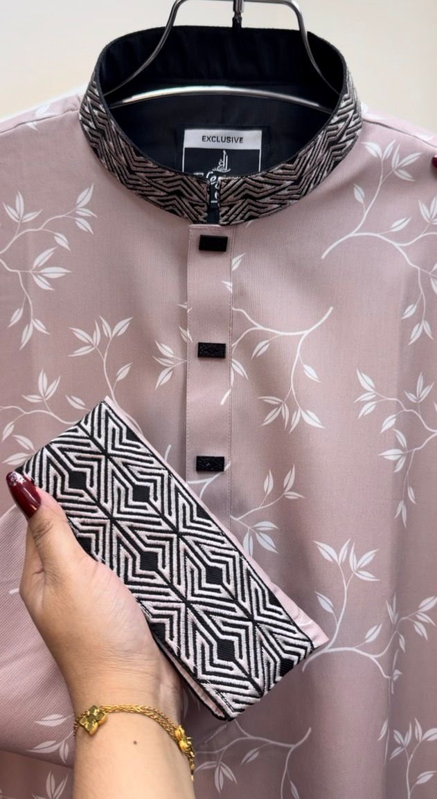 Pakistani cotton fabric snap button#BP913 - Image 4