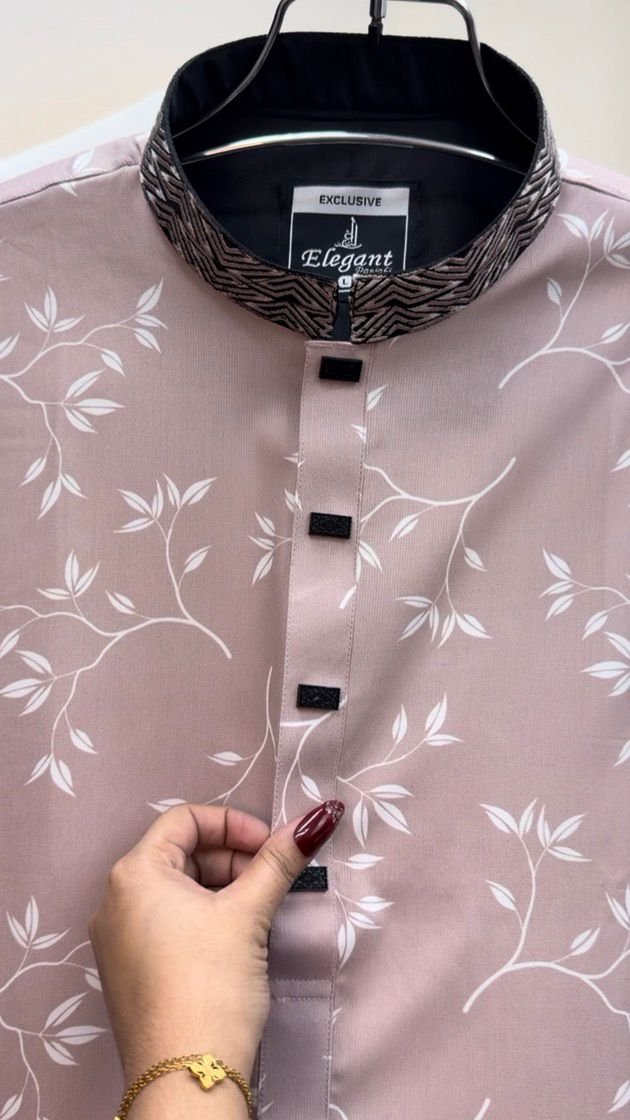 Pakistani cotton fabric snap button#BP913 - Image 6