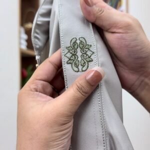 Alternative view of Pakistani fancy cotton (minar olive lite) #BP923