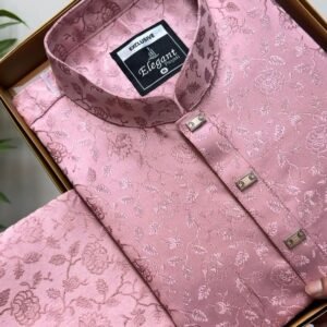 Kashmeeri katan luxary 140GSM (Rosy) #BP954