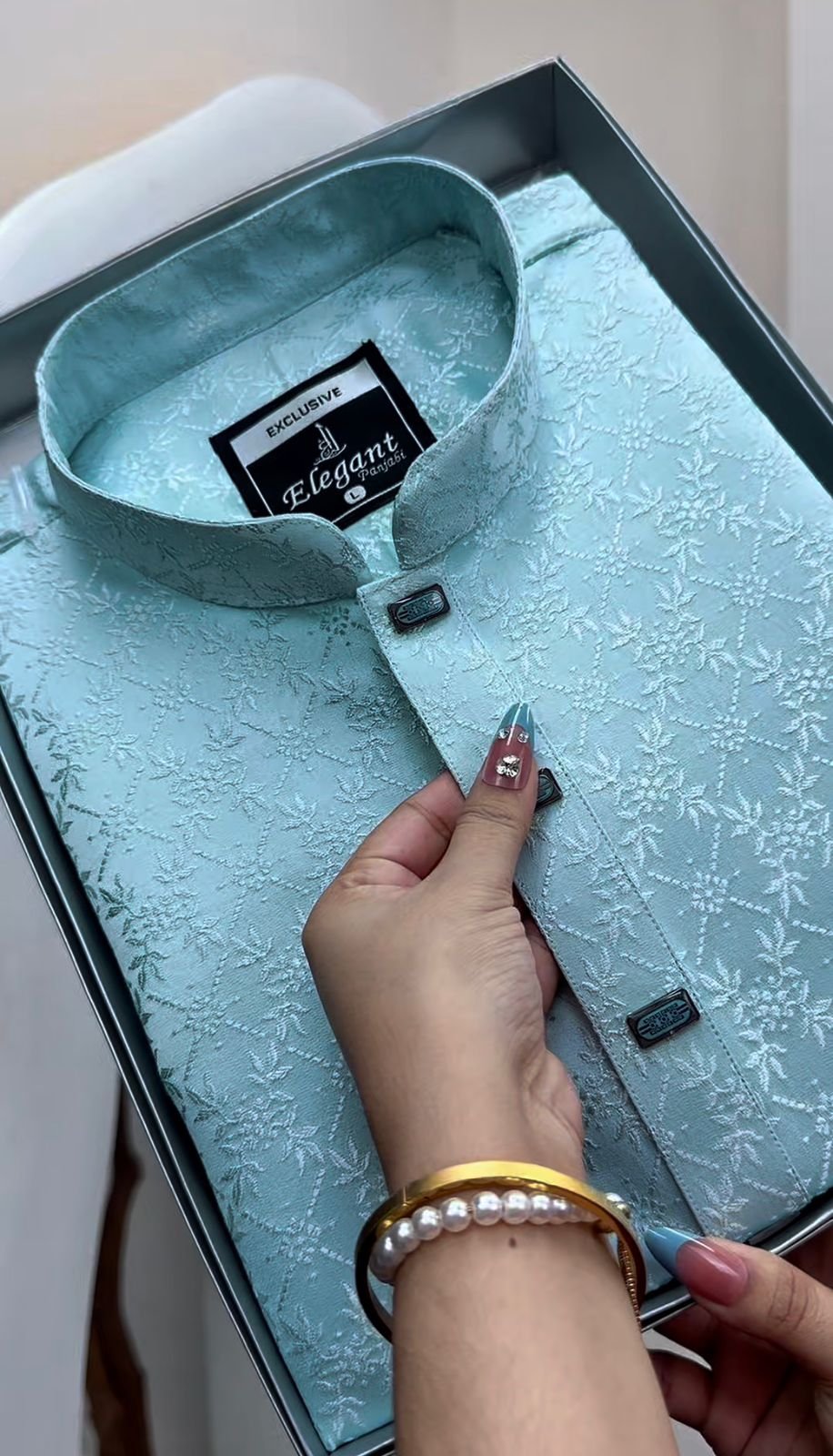 Kashmeeri katan fabric GSM-140 (pest) #BP943