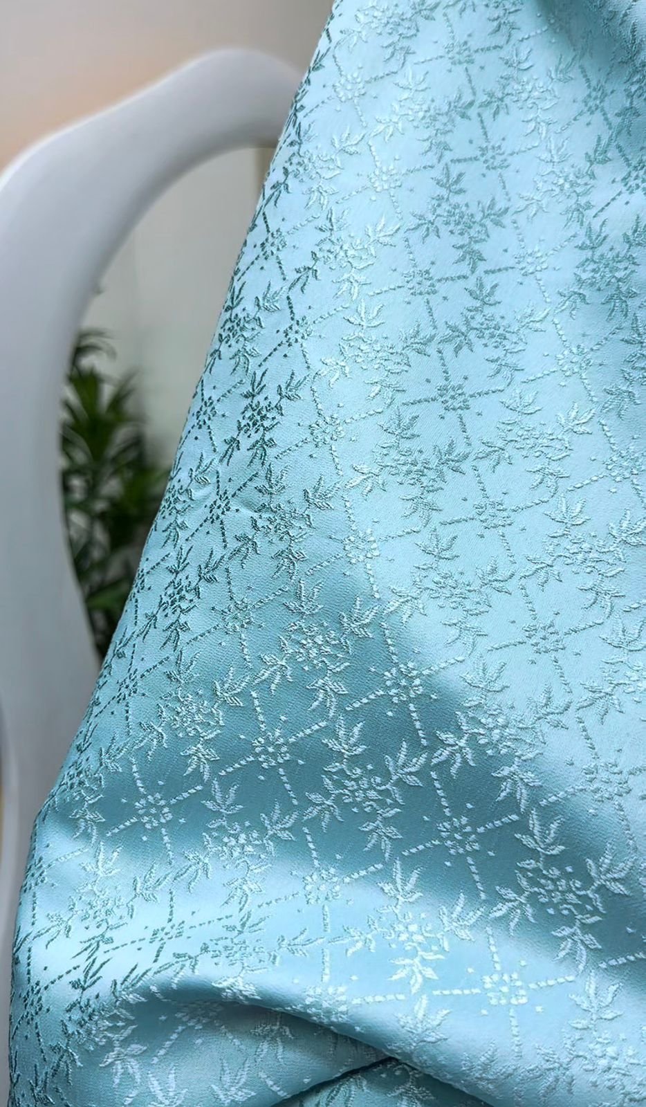 Kashmeeri katan fabric GSM-140 (pest) #BP943 - Image 3