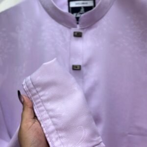 Alternative view of luxary jackuard cooton print (Levender) #BP957