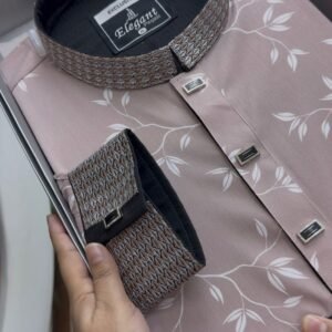 Pakistani cotton premium print (Dusty rose) #BP958