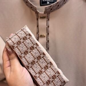 Alternative view of Pakistani glazy cotton fabric snap button #BP959