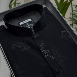 Chinese jafran soft print (black) #BP962